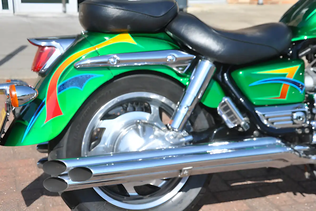 Used 1998 Honda Valkyrie GL1500C F6C Green - Interior and Exterior details 3