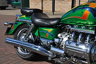 Used 1998 Honda Valkyrie GL1500C F6C Green - Interior and Exterior details 5