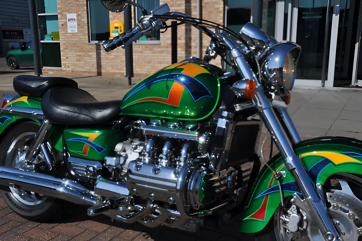 Used 1998 Honda Valkyrie GL1500C F6C Green - Interior and Exterior details 6