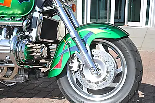 Used 1998 Honda Valkyrie GL1500C F6C Green - Interior and Exterior details 7