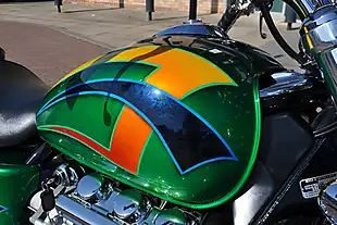 Used 1998 Honda Valkyrie GL1500C F6C Green - Interior and Exterior details 9