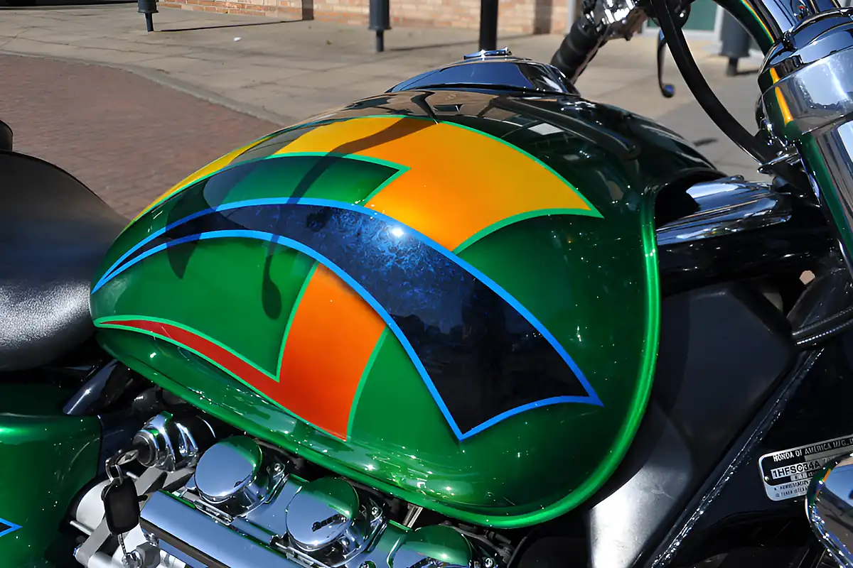 Used 1998 Honda Valkyrie GL1500C F6C Green - Interior and Exterior details 9