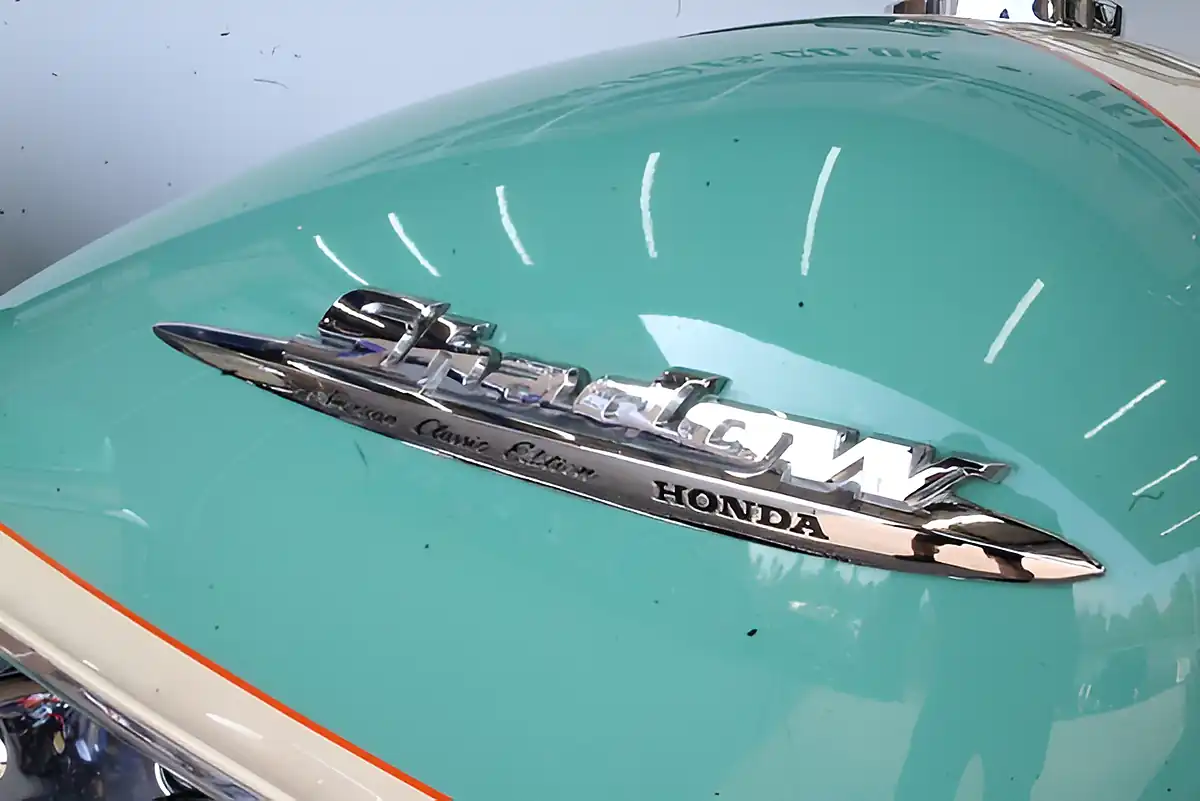 Used 1998 Honda VT1100 Green - Interior and Exterior details 11
