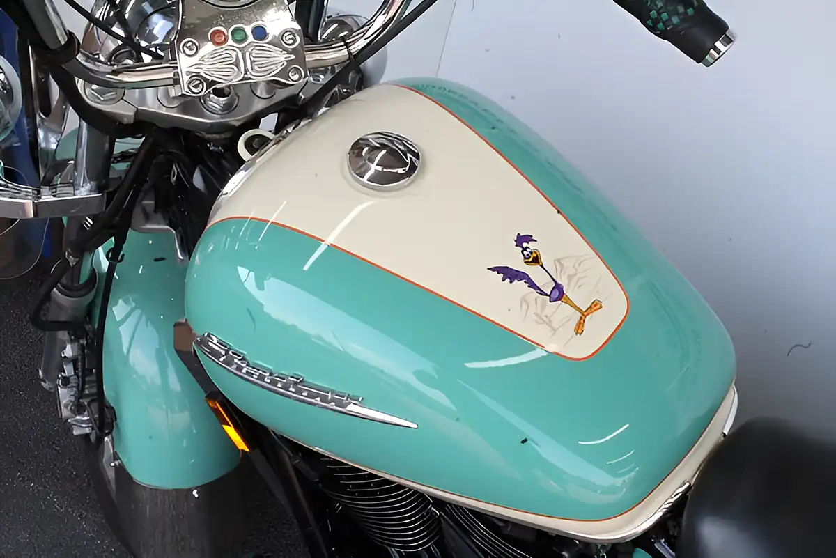 Used 1998 Honda VT1100 Green - Interior and Exterior details 18