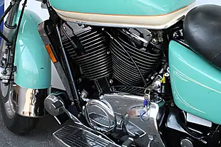 Used 1998 Honda VT1100 Green - Interior and Exterior details 20