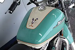 Used 1998 Honda VT1100 Green - Interior and Exterior details 6