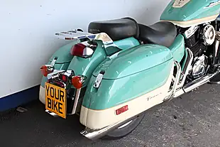 Used 1998 Honda VT1100 Green - Interior and Exterior details 8