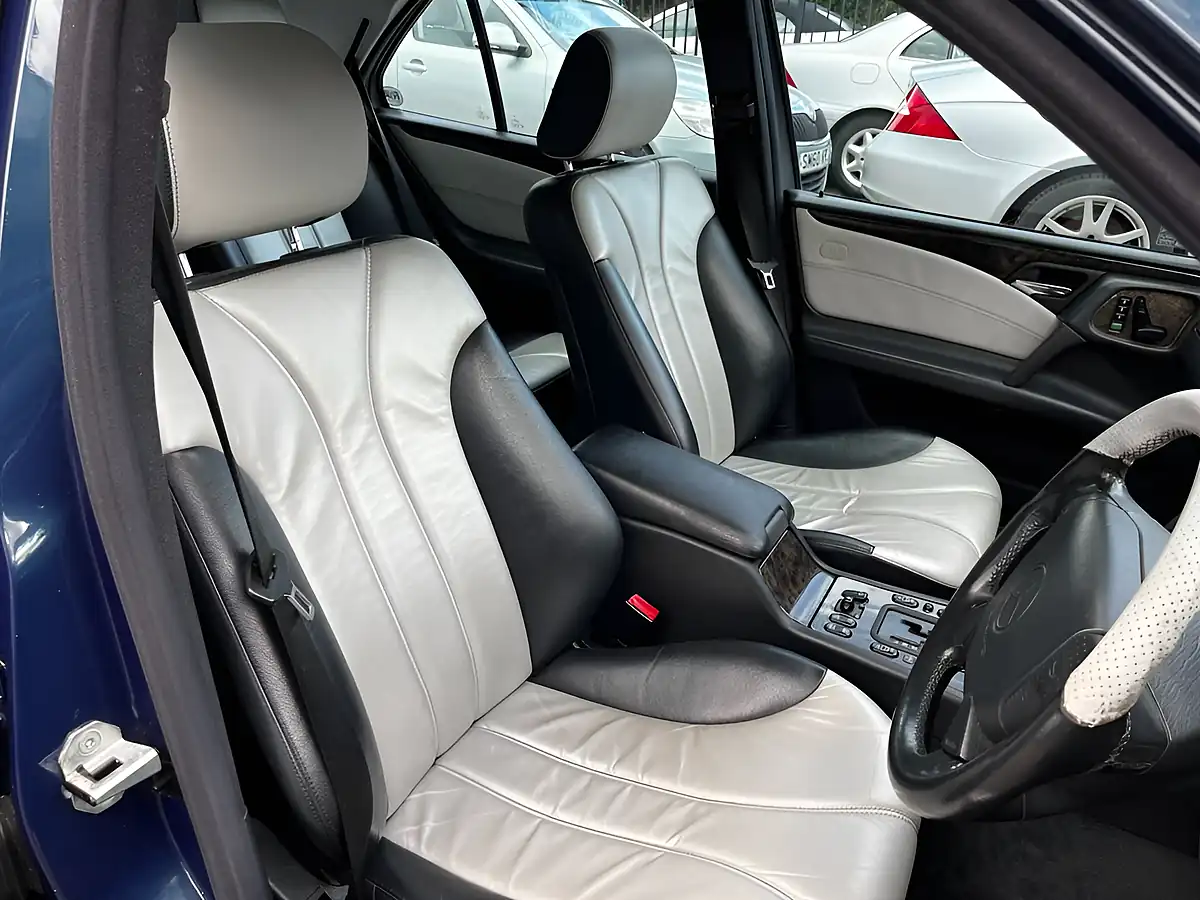 Used 1998 Mercedes-Benz E Class AMG Blue - Interior and Exterior details 10