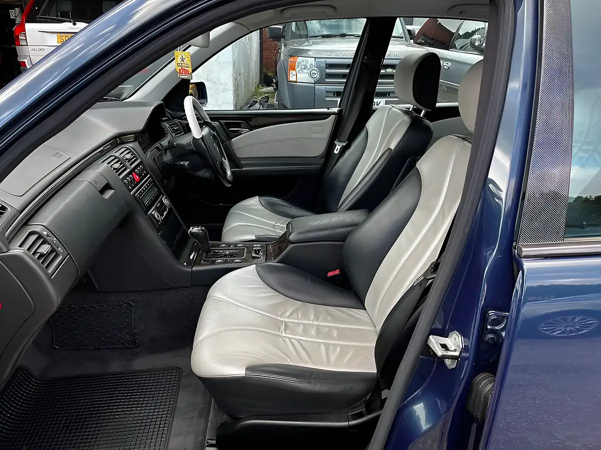Used 1998 Mercedes-Benz E Class AMG Blue - Interior and Exterior details 12