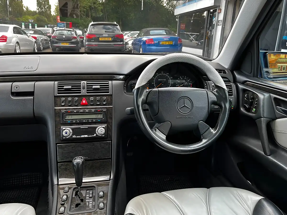 Used 1998 Mercedes-Benz E Class AMG Blue - Interior and Exterior details 14