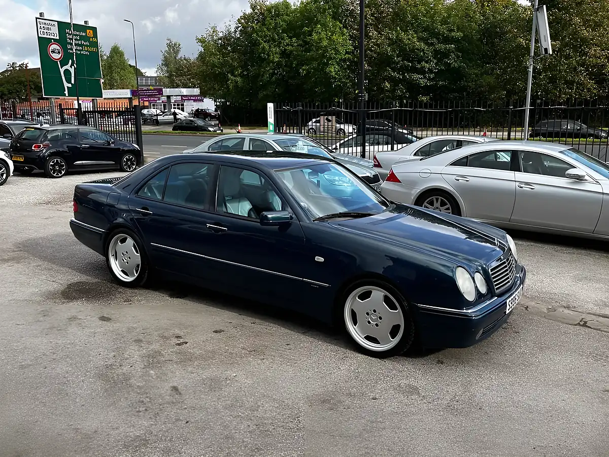 Used 1998 Mercedes-Benz E Class AMG Blue - Interior and Exterior details 17