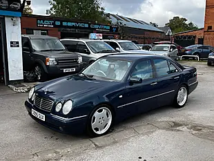 Used 1998 Mercedes-Benz E Class AMG Blue - Interior and Exterior details 18