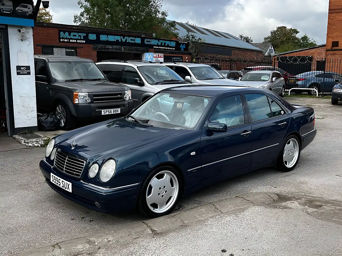 Used 1998 Mercedes-Benz E Class AMG Blue - Interior and Exterior details 18
