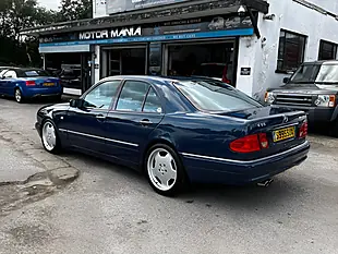 Used 1998 Mercedes-Benz E Class AMG Blue - Interior and Exterior details 19