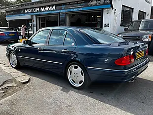 Used 1998 Mercedes-Benz E Class AMG Blue - Interior and Exterior details 2