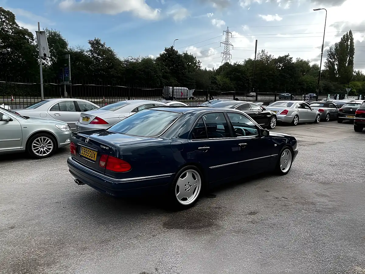 Used 1998 Mercedes-Benz E Class AMG Blue - Interior and Exterior details 20
