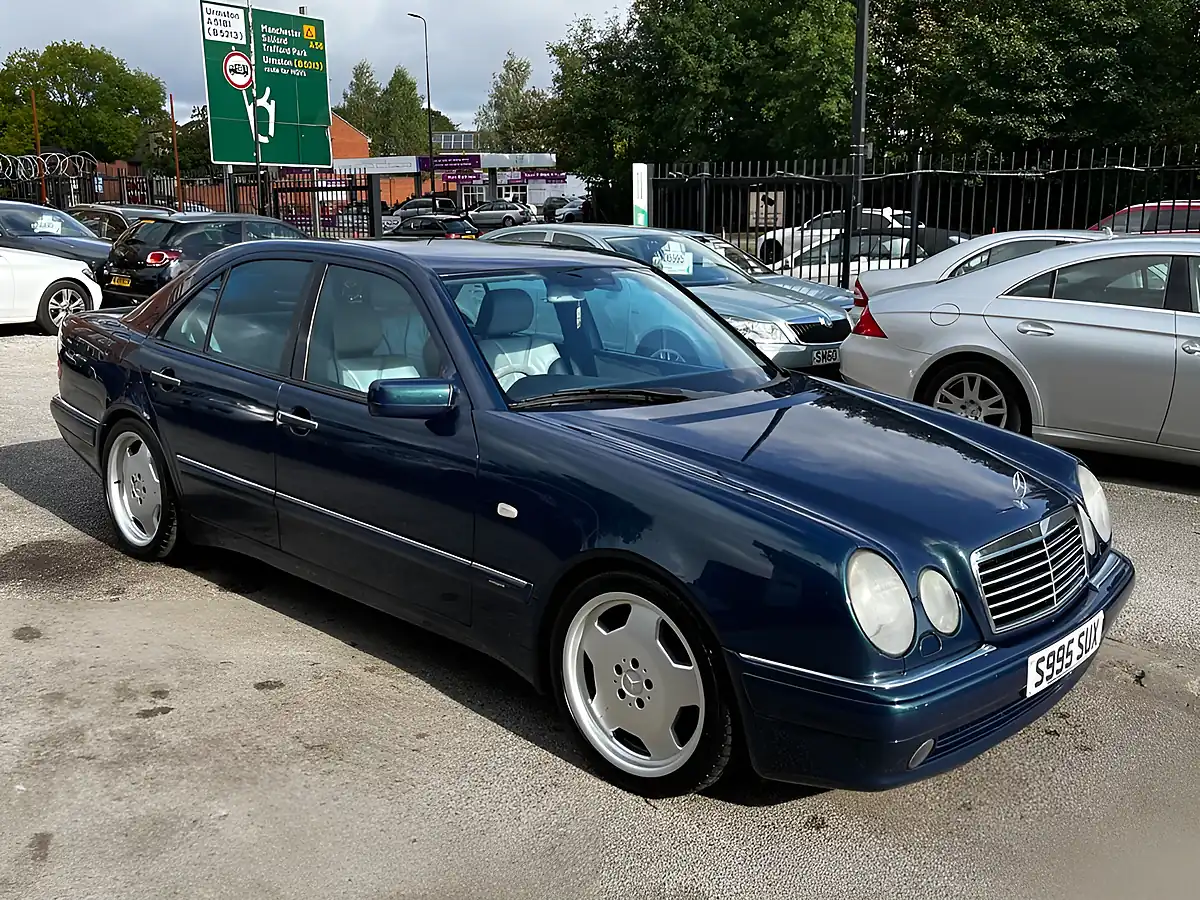 Used 1998 Mercedes-Benz E Class AMG Blue - Interior and Exterior details 4