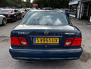 Used 1998 Mercedes-Benz E Class AMG Blue - Interior and Exterior details 6