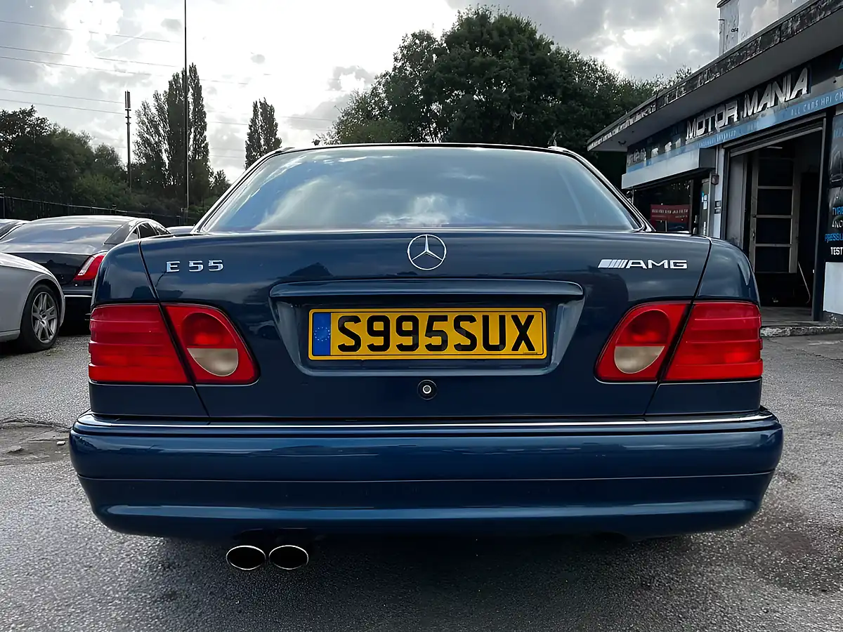 Used 1998 Mercedes-Benz E Class AMG Blue - Interior and Exterior details 7