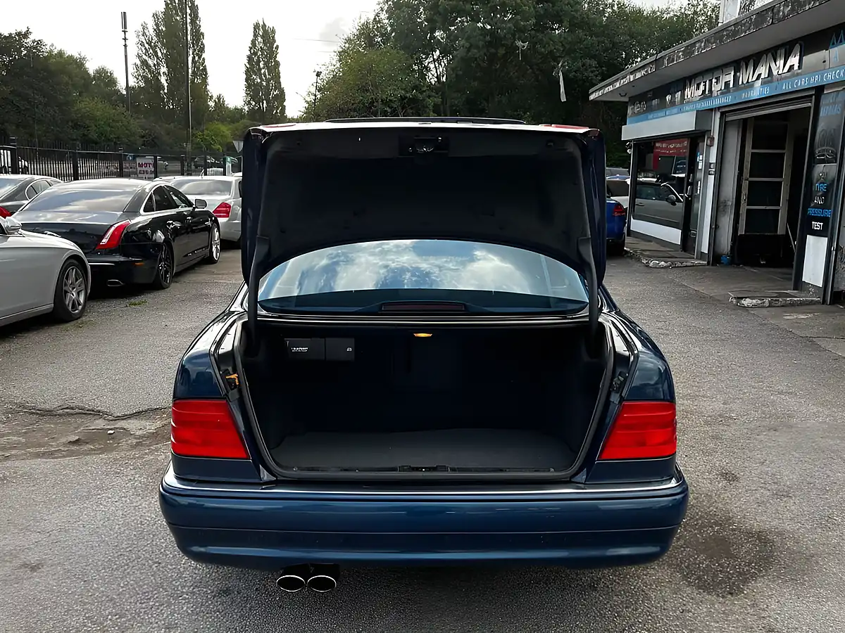 Used 1998 Mercedes-Benz E Class AMG Blue - Interior and Exterior details 8