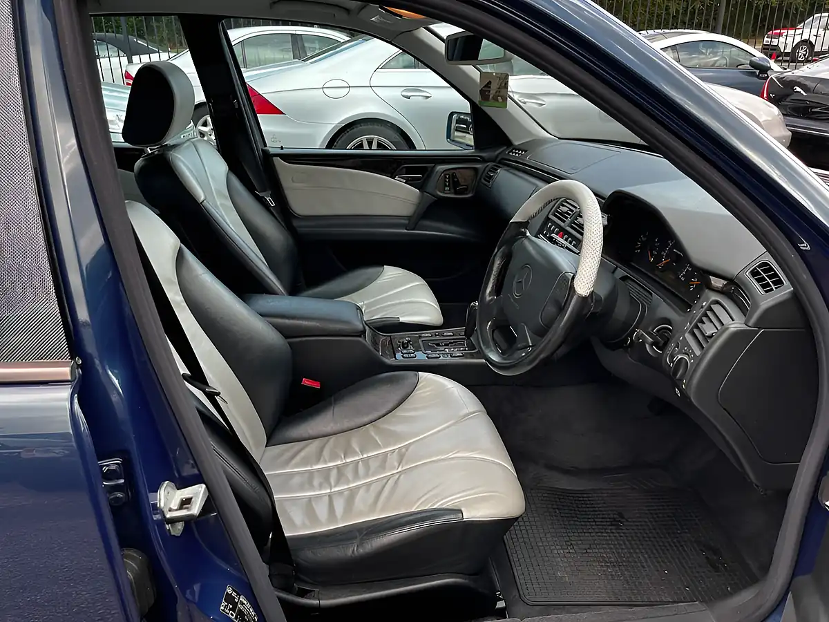 Used 1998 Mercedes-Benz E Class AMG Blue - Interior and Exterior details 9
