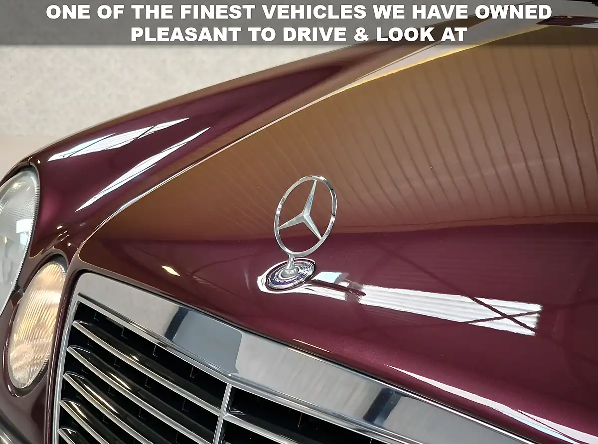 Used 1998 Mercedes-Benz E-Class Avantgarde Designo Purple - Interior and Exterior details 2