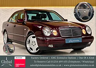Used 1998 Mercedes-Benz E-Class Avantgarde Designo Purple - Interior and Exterior details 3