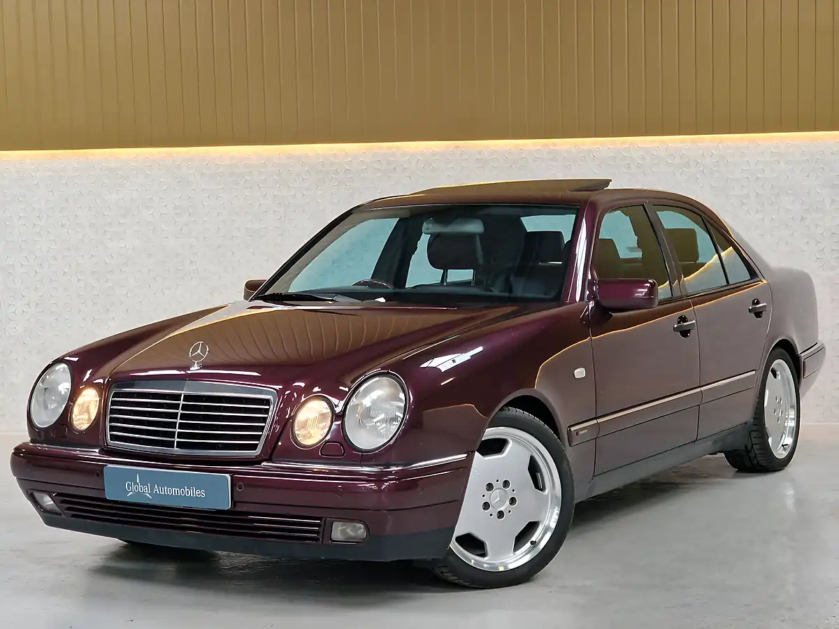 Used 1998 Mercedes-Benz E-Class Avantgarde Designo Purple - Interior and Exterior details 6