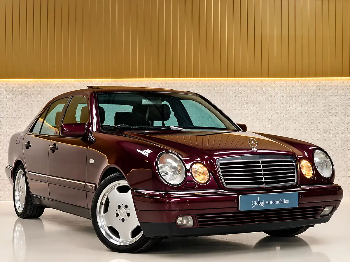 Used 1998 Mercedes-Benz E-Class Avantgarde Designo Purple - Interior and Exterior details 8