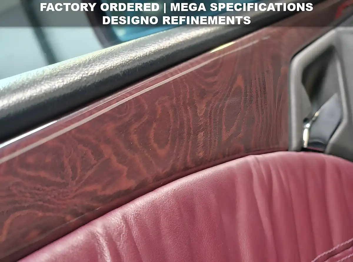 Used 1998 Mercedes-Benz E-Class Avantgarde Designo Purple - Interior and Exterior details 9