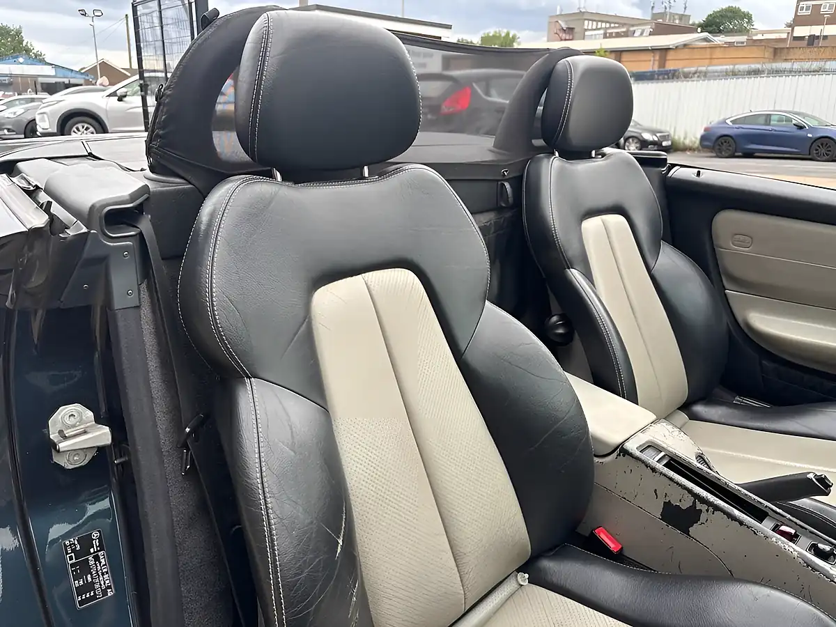 Used 1998 Mercedes-Benz Slk Black - Interior and Exterior details 11