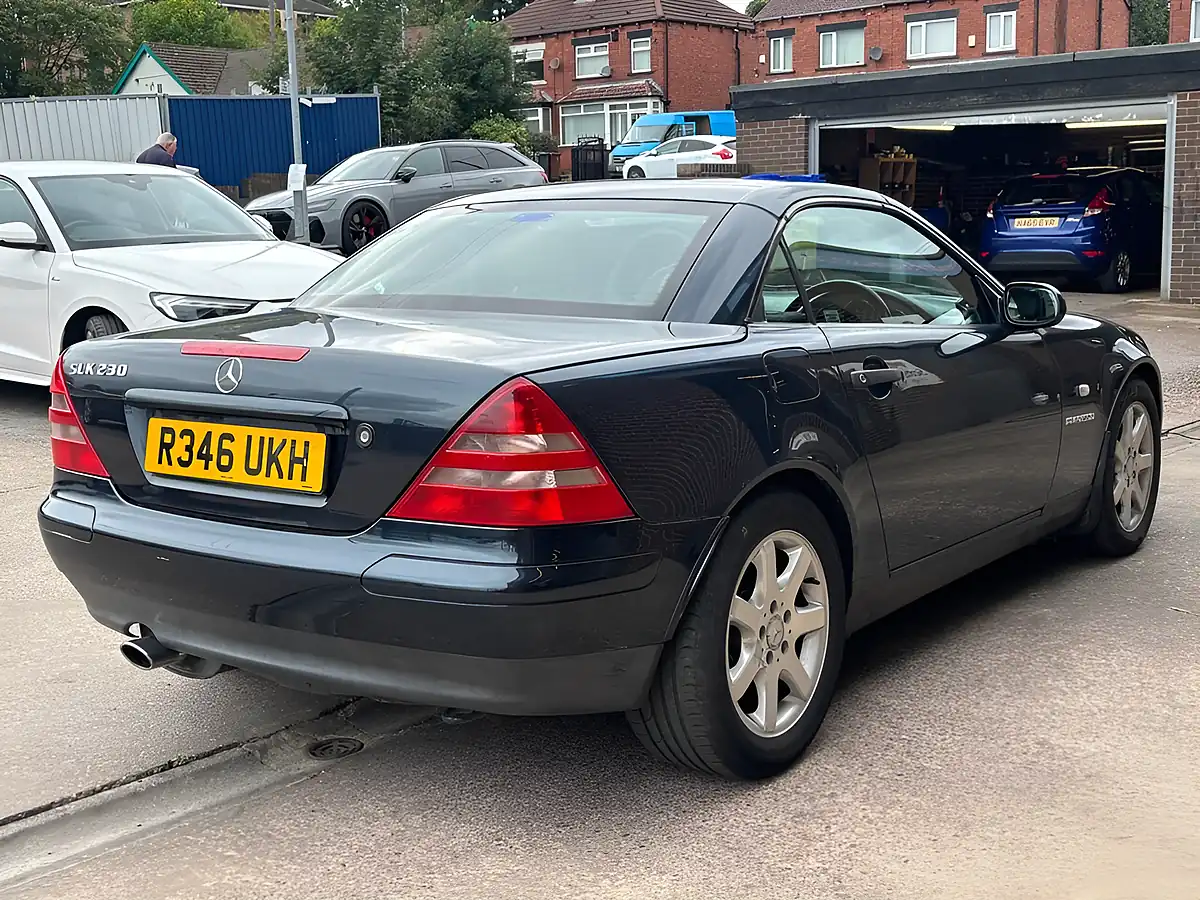 Used 1998 Mercedes-Benz Slk Black - Interior and Exterior details 7