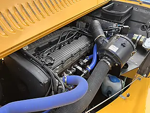 Used 1998 Morgan Plus 4 Four Seater Yellow - Interior and Exterior details 17