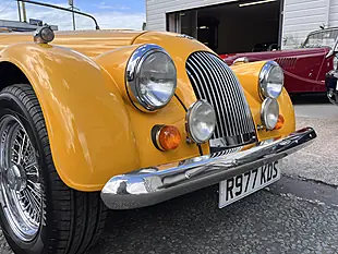 Used 1998 Morgan Plus 4 Four Seater Yellow - Interior and Exterior details 20