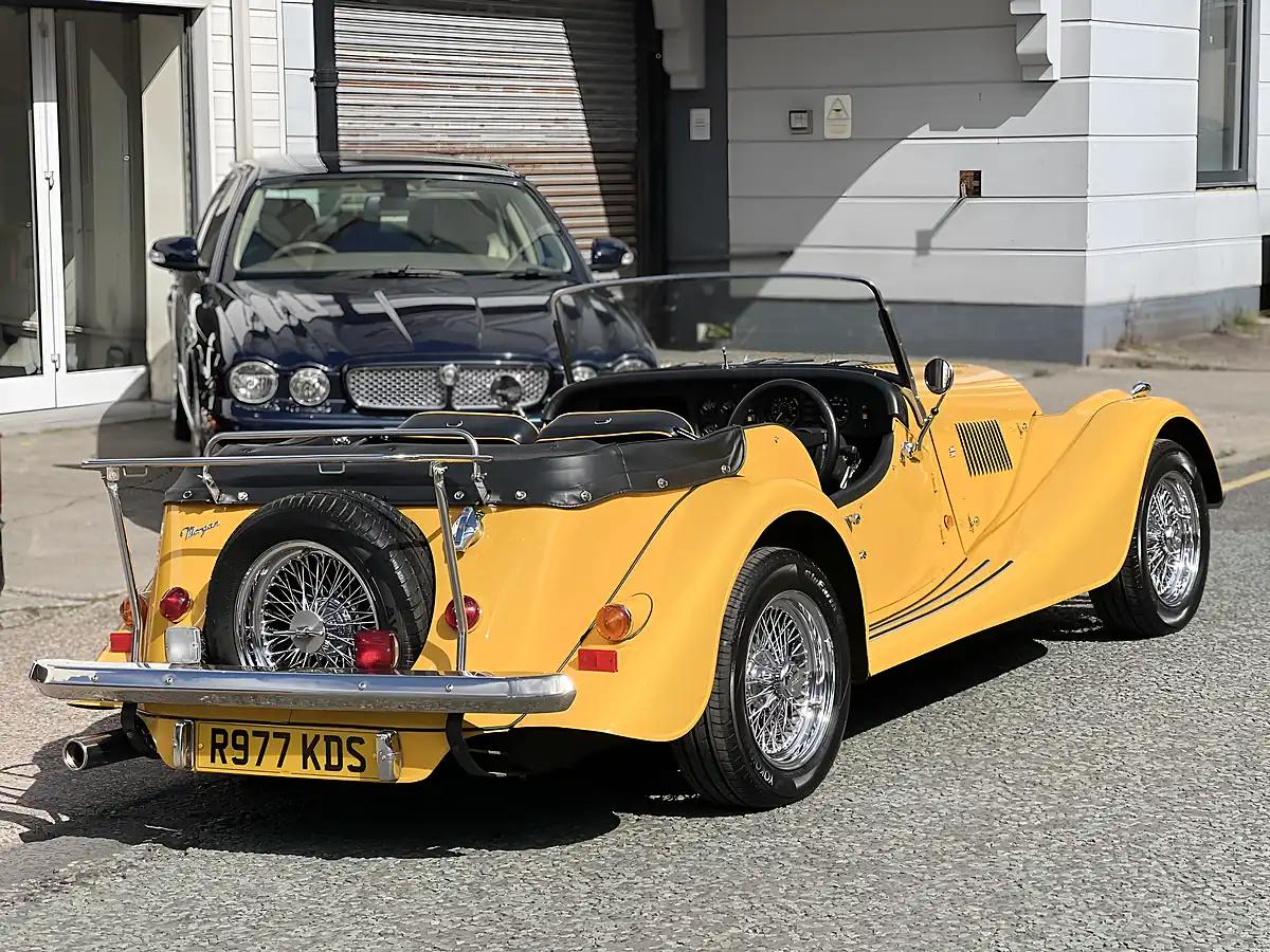 Used 1998 Morgan Plus 4 Four Seater Yellow - Interior and Exterior details 4