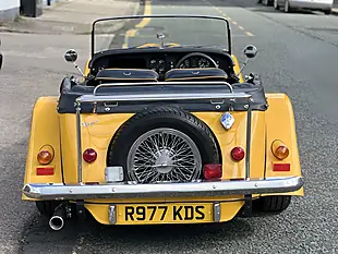 Used 1998 Morgan Plus 4 Four Seater Yellow - Interior and Exterior details 5