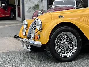 Used 1998 Morgan Plus 4 Four Seater Yellow - Interior and Exterior details 8