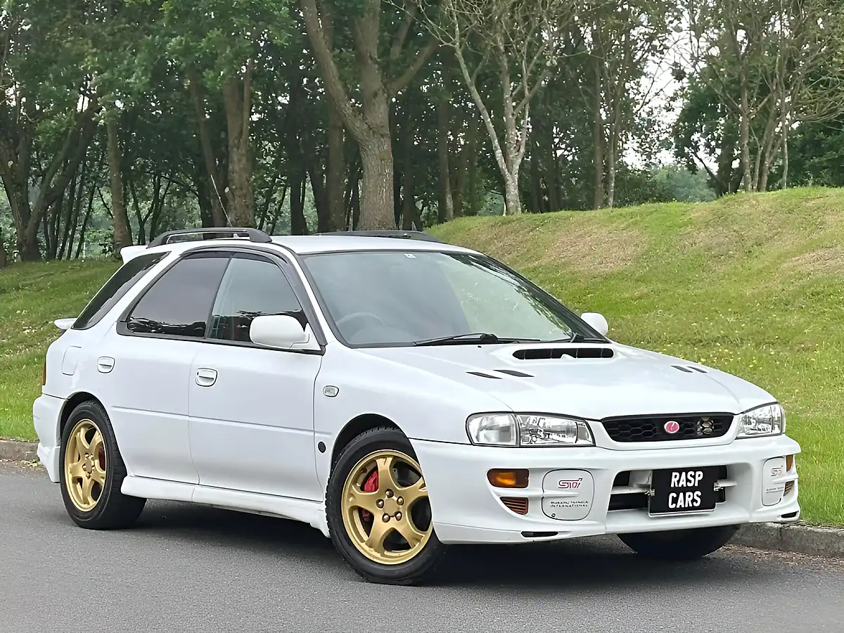 Used 1998 Subaru Impreza Wrx Sti Version 5 Wagon White - Front View
