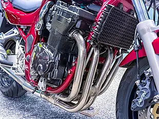 Used 1998 Suzuki Bandit 1200 N Red - Interior and Exterior details 12