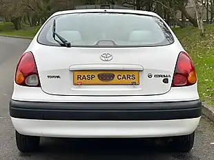 Used 1998 Toyota Corolla Sportif White - Interior and Exterior details 10