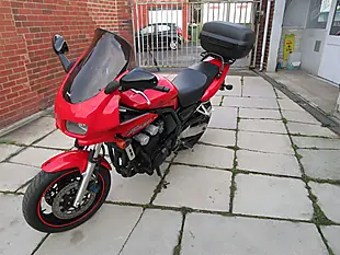 Used 1998 Yamaha FZS600 Fazer Red - Interior and Exterior details 8