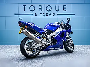 Used 1998 Yamaha R1 4XV Blue - Interior and Exterior details 3