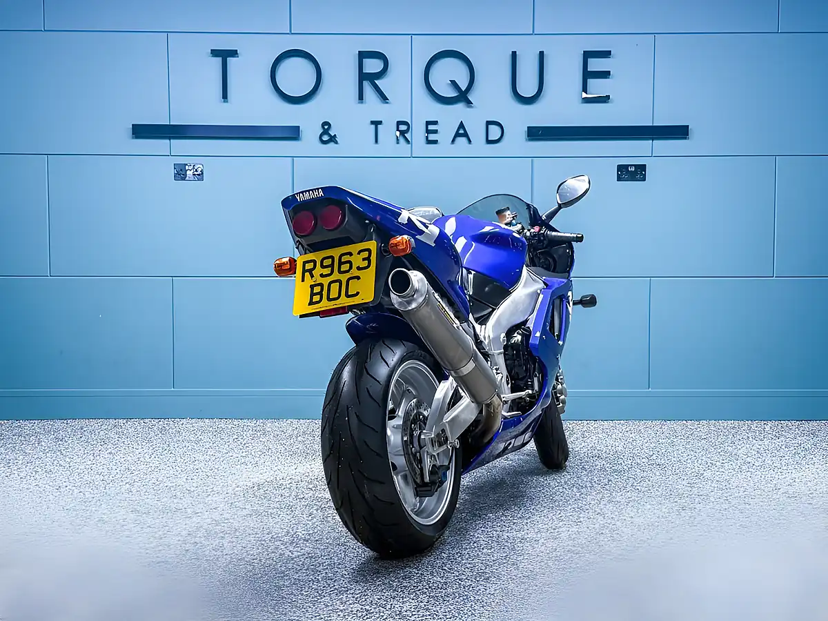 Used 1998 Yamaha R1 4XV Blue - Interior and Exterior details 4