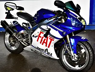Used 1998 Yamaha Yzf R1 Rossi Replica Blue - Interior and Exterior details 10