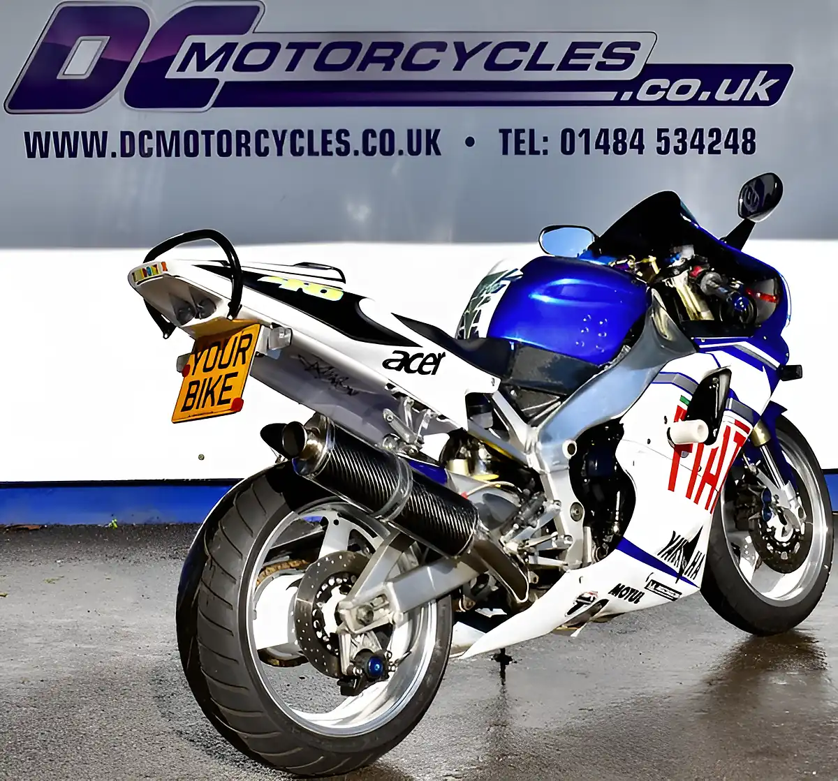 Used 1998 Yamaha Yzf R1 Rossi Replica Blue - Interior and Exterior details 9