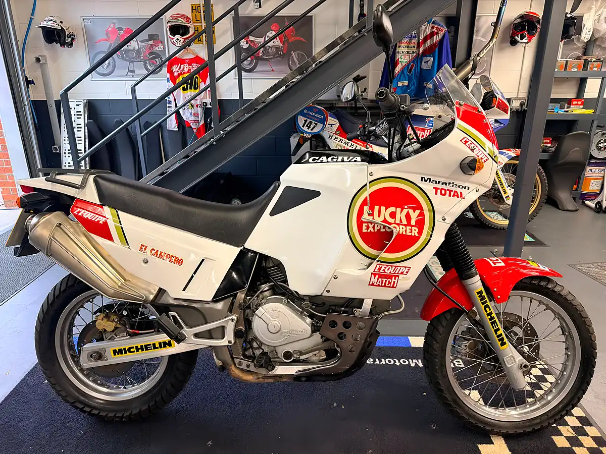 Used 1999 Cagiva Elefant Lucky Explorer - Front View