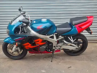 Used 1999 Honda CBR900 Rr Blue - Interior and Exterior details 4