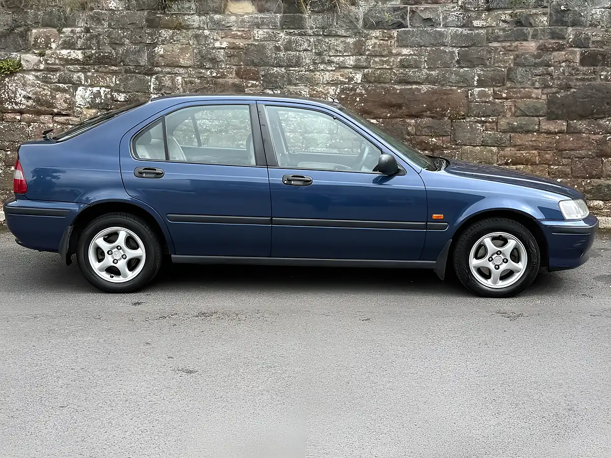 Used 1999 Honda Civic Se Blue - Interior and Exterior details 4