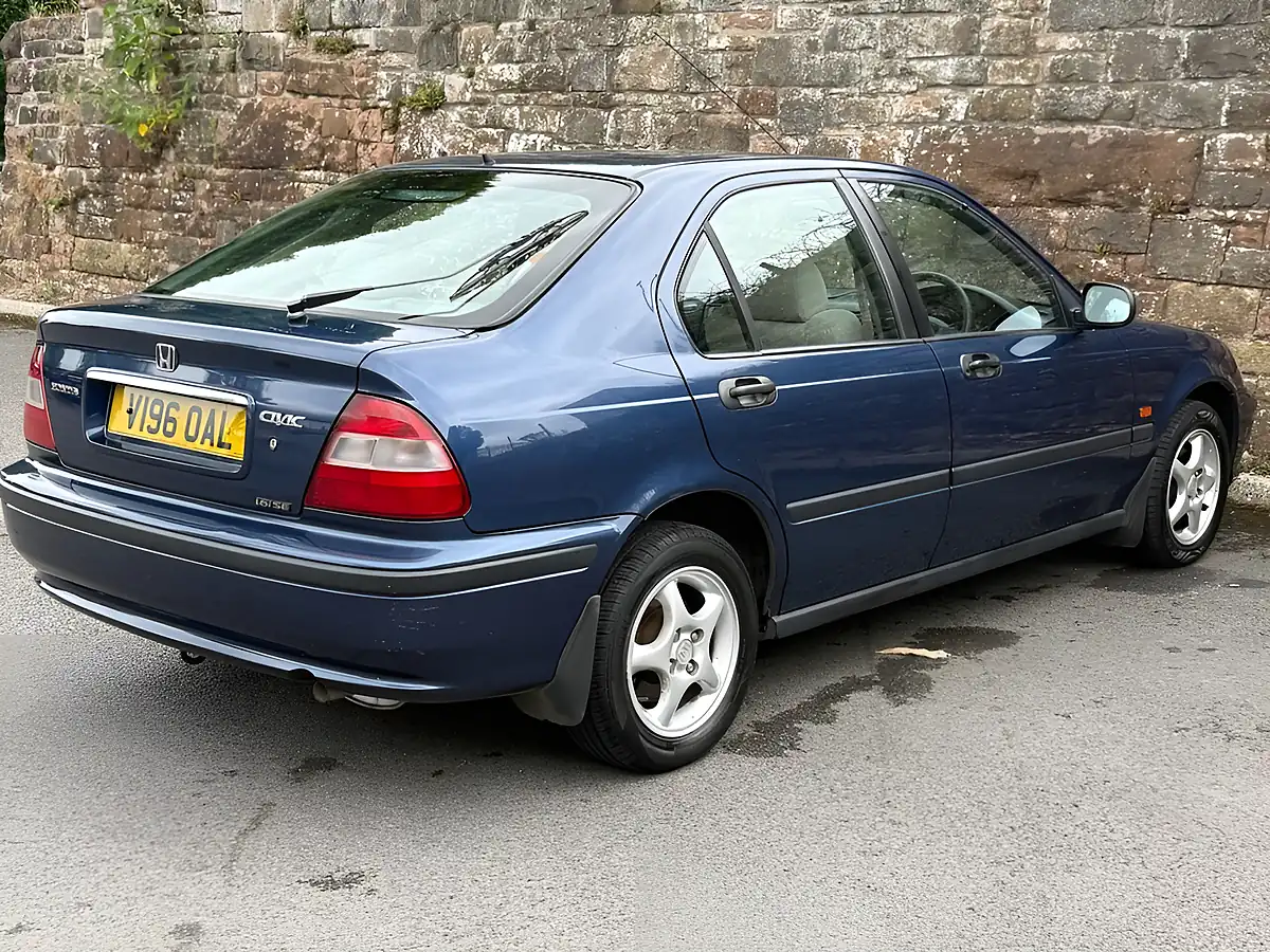Used 1999 Honda Civic Se Blue - Interior and Exterior details 6