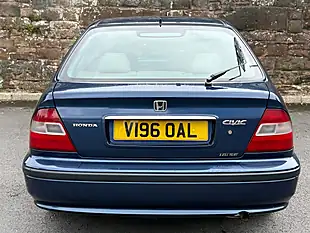 Used 1999 Honda Civic Se Blue - Interior and Exterior details 7
